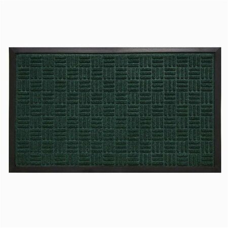 COOLCOLLECTIBLES 24 x 36 in. Parquet Mat, Green CO3245107
